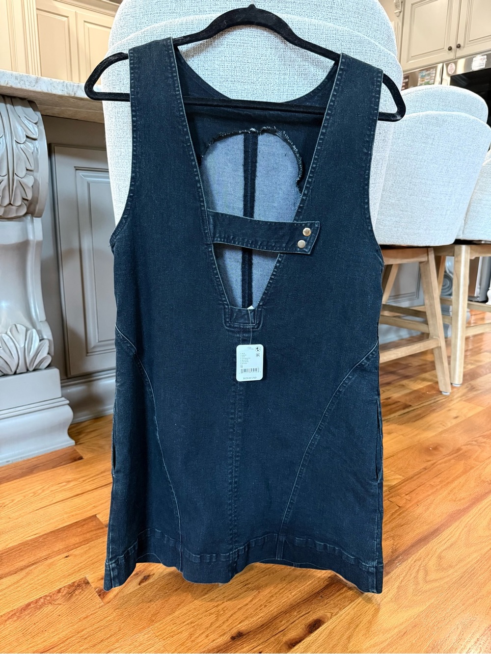 NWT Free People Flowy Open Back Mini Dress - Picture 3 of 5